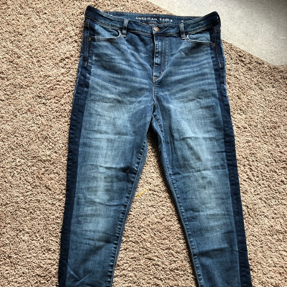 American Eagle Super Hi-Rise Jeggings size 16